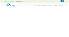 Desktop Screenshot of humatextiles.com